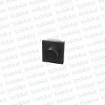 Mod. Dimmer 36mm (1.1/2mod) 300W 250Vac Negro Ek