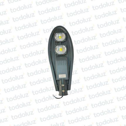 Alumbrado Publico Led 100W (2x50W) c/ Lupa Luz Fria 6500°k 220Vac
