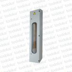 Gabinete Ext Metal p/ 3 Medidores Monof/Trif Beige Cominsa