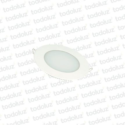 Panel Led Redondo p/ Embutir 12W Luz Fria 6500°k Taschibra