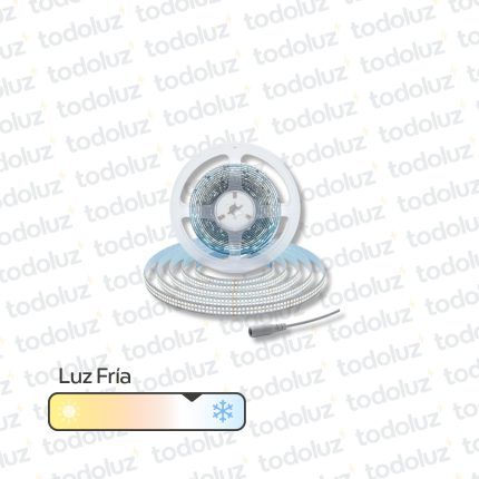 Cinta Led 15mm Luz Fria (480chip*38x25) 48W/m 12Vdc (x.Rollo/5mts)
