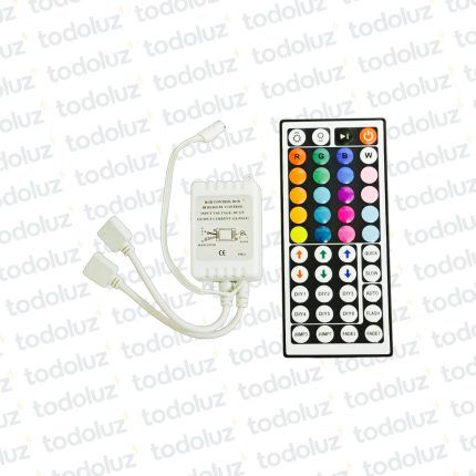 Controlador p/ Cinta Led RGB 12A Doble Entrada 12Vdc