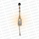 Colgante Vintage Tipo Botella Color Negro Det. Piola 1*E27 (54.948)