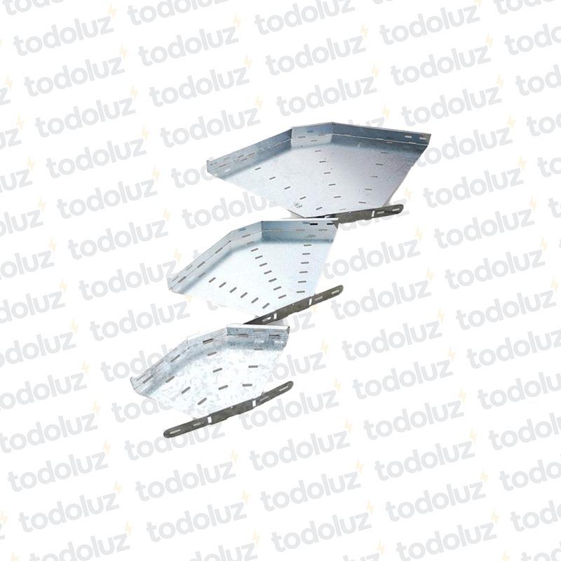 Curva Horizontal p/ Bandeja Portacable T. Ranurado 150x50mm Cominsa