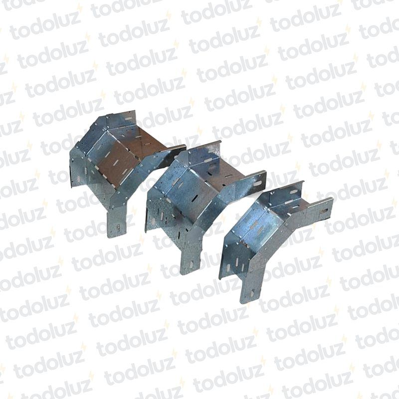 Curva Vertical Externa p/ Bandeja Portacable T. Ranurado 300x50mm Cominsa