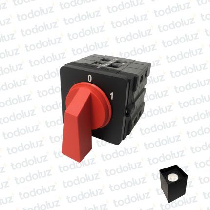 Interruptor Embutir Tipo Selector 3P On/Off 63A (0-1) Elibet