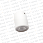 Spot Adosar Redondo Blanco p/ Lamp. Dicroica MR16 1*GU10