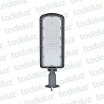 Alumbrado Publico Multiled 100W 10000lm Luz Fria 6500°k c/ Brazo Articulado 220Vac