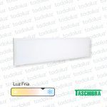 Panel Led Rectangular p/ Embutir 45W Luz Fria 6500°k 1240x320mm (Ref.120x30) Taschibra