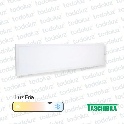 Panel Led Rectangular p/ Embutir 45W Luz Fria 6500°k 1240x320mm (Ref.120x30) Taschibra