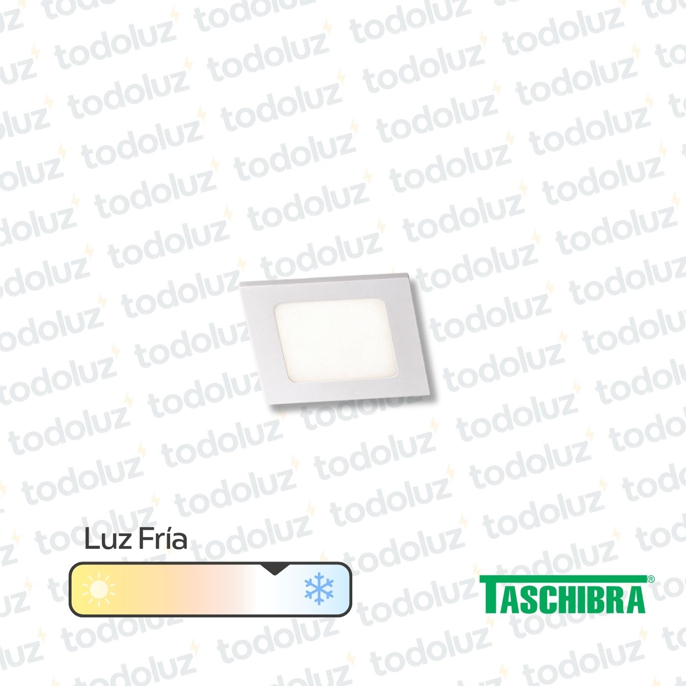 83159980-e642-4548-b848-313314e0dc55-6745.jpg Panel Led Cuadrado p/ Embutir 3W Luz Fria 6500°k Taschibra