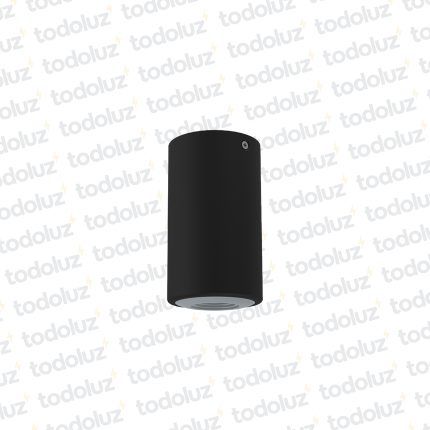 Spot Adosar Redondo Negro p/Lamp. Par20 1*E27