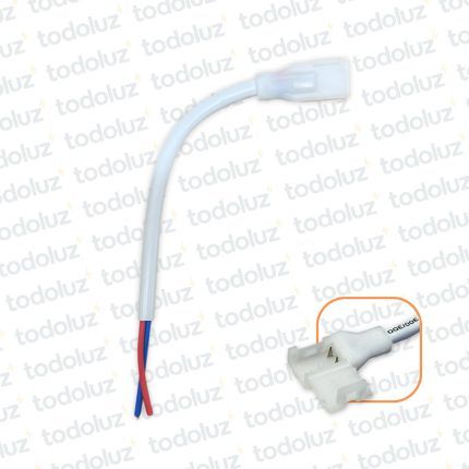 Conector p/ Manguera Led 12mm (Pin 4mm) 220V