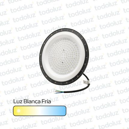 Luminaria Led UFO Alta Potencia 100W 10000lm Luz Fria 6500°k IP65 220Vac MG Lux
