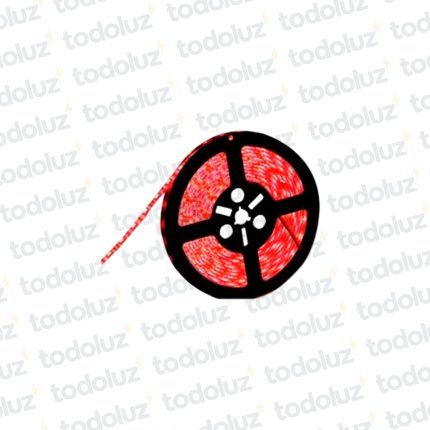 Cinta Led 10mm Luz Roja (60chip*50x50) 12W/m 12Vdc (x.Rollo/5mts)
