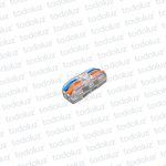 Borne de Conexion 2Px2 4mm² Polarizado Transparente