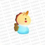Luminaria de Mesa Unicornio Touch Portatil USB 5Vdc 0.5W RGB+3000°k (56.217)