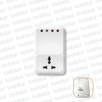 Protector de Tension (Hembra Multinorma)(Macho USA+T) 15A 220Vac