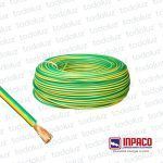 Cable Multifilar 2.5mm² Verde/Amarillo 750V Antillama (x.Rollo/100m) Inpaco