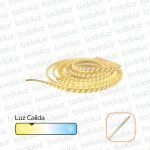 Manguera Led 15mm Luz Calida (180chip*35x28)(Pin 12mm) 220Vdc (x.1Metro)