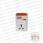 Protector de Tension (Hembra Multinorma)(Macho USA+T) 15A 220Vac