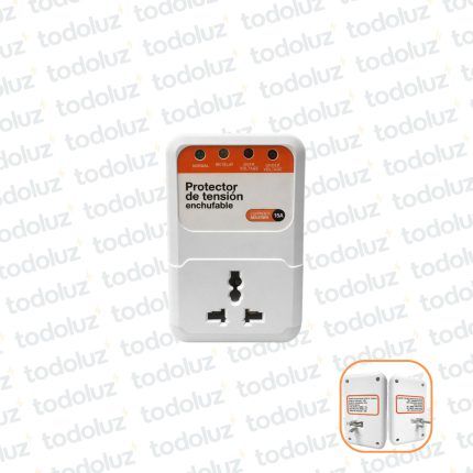 Protector de Tension (Hembra Multinorma)(Macho USA+T) 15A 220Vac