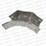 Curva Vertical Externa p/ Bandeja Portacable T. Ranurado 150x50mm Cominsa