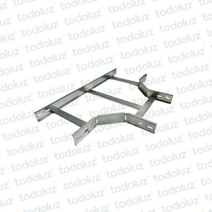 Derivacion "T" p/ Bandeja Portacable Escalera 300x60mm Chapa n° L#18/C#20 Cominsa