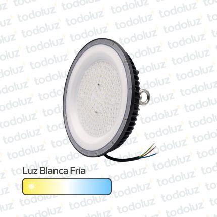Luminaria Led UFO Alta Potencia 150W 15000lm Luz Fria 6500°k IP65 220Vac MG Lux