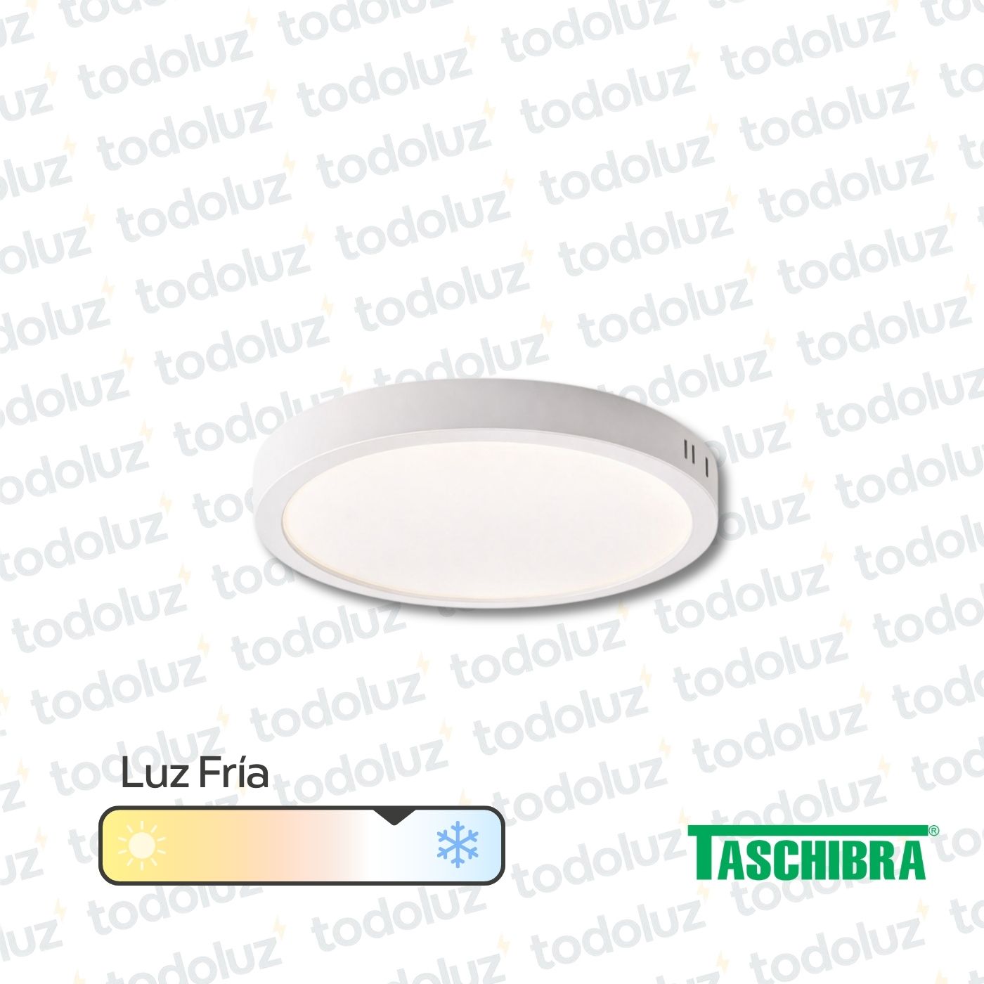 ca06cf62-f86f-4e00-9f26-6135509215d6-6742.jpg Panel Led Redondo p/ Adosar 12W Luz Fria 6500°k Taschibra