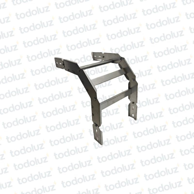 Curva Vertical Int/Ext p/ Bandeja Portacable Escalera 200x60mm Chapa n° L#18/C#20 Cominsa