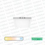 Panel Led Cuadrado p/ Adosar 18W Smart Luz Regulable Fria/Calida 220Vac Taschibra