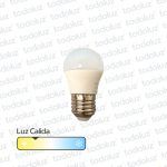 Lamp. Gota Led 7W Calido 3000°k E27 220Vac