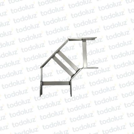 Curva Horizontal p/ Bandeja Portacable Escalera 300x60mm Chapa n° L#18/C#20 Cominsa