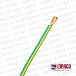 Cable Multifilar 2.5mm² Verde/Amarillo 750V Antillama (x.1metro) Inpaco