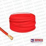 Cable Multifilar 2.5mm² Rojo 750V Antillama (x.Rollo/100m) Inpaco