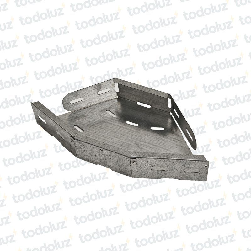 Curva Horizontal p/ Bandeja Portacable T. Ranurado 150x50mm Cominsa