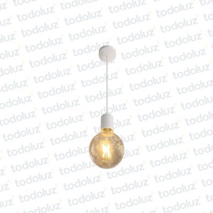 Colgante Blanco 1*E27 (54.1137.BL)