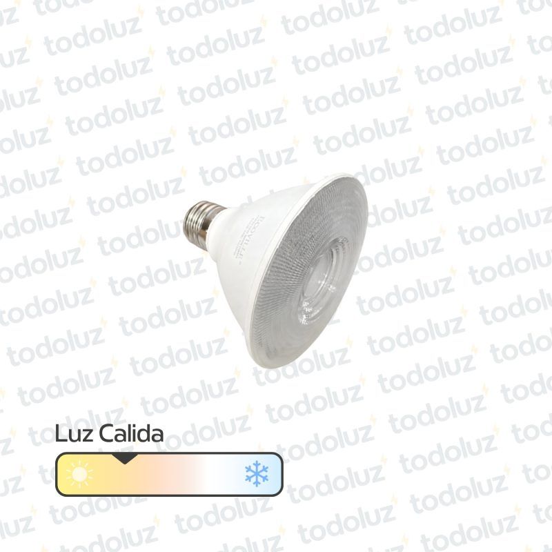 Lamp. Led Par30 12W E27 Dimerizable Luz Calida 3000°k 220Vac (.2)