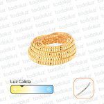 Manguera Led 12mm Luz Calida (240chip*35x28)(Pin 5mm) 220Vac (x.1Metro)