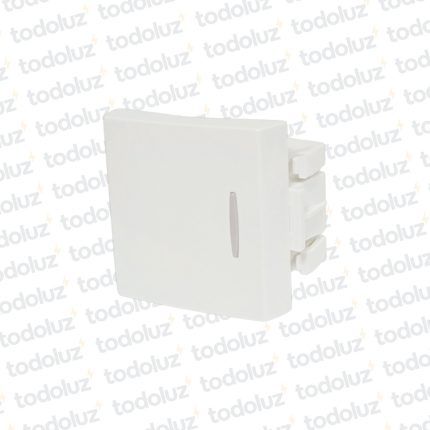 Mod. Int. 36mm (1.1/2mod) Unipolar 10A 250V Blanco Ek