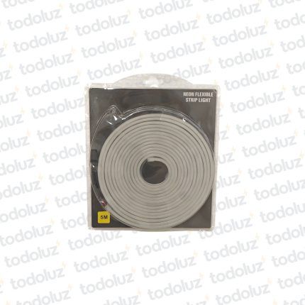 Manguera Led Neon 6mm Luz Calida 12Vdc IP65 (x.Rollo/5m)
