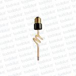 Lamp. Filamento Decor. Rigida Doble Espiral 4.8W 2200°K E27
