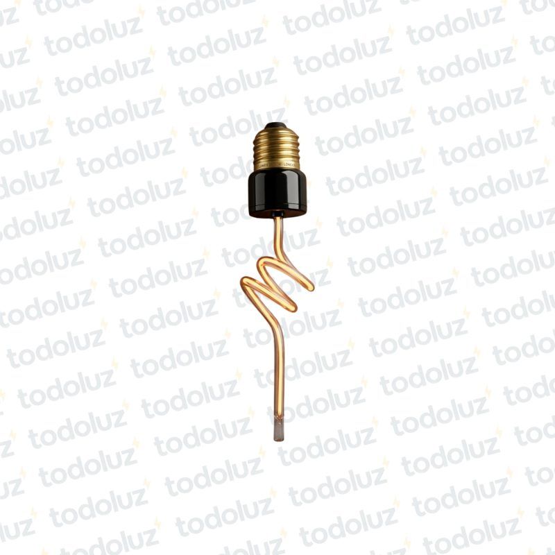 Lamp. Filamento Decor. Rigida Doble Espiral 4.8W 2200°K E27