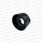 Spot Semi Embutir Redondo Negro MR16 1*GU10 (52.240)