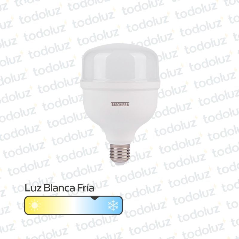 Lamp. Led Ultra 40W 3200lm E27 Luz Fria 6500°k 220Vac Taschibra