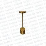Luminaria de Mesa Dorado Touch Led Triple Tono 4W (56.257)