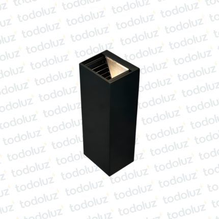 Aplique Ext. Bidireccional Rectangular 5W Luz Calida 3000°k 250lm Angulo de Abertura Ajustable 0-60° (57.476)