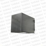 Aplique Ext. Bidireccional Prisma Rectangular B. Negra 1*E27 (57.116)