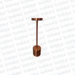 Luminaria de Mesa Cobre Touch Led Triple Tono 4W (56.257)